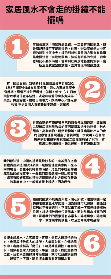 房間不能放時鐘|時鐘可以放房間嗎？過多時鐘會讓屋宅不安定，影響居。